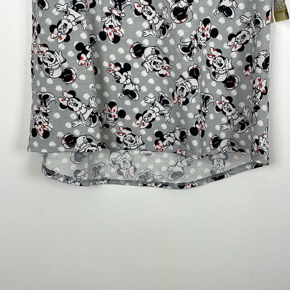 Lularoe Disney Classic T Minnie Mouse Womens Small Scrub Pullover High Low Hem - Picture 2 of 8